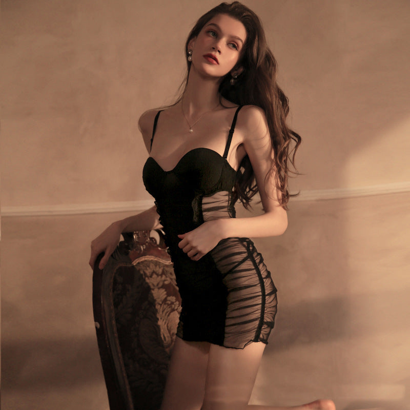 Bow Lace Maid Lingerie