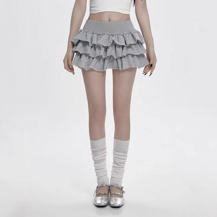 Sweet Spicy Ruffled Mini Skirt