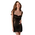 Backless Satin Cami Nightgown