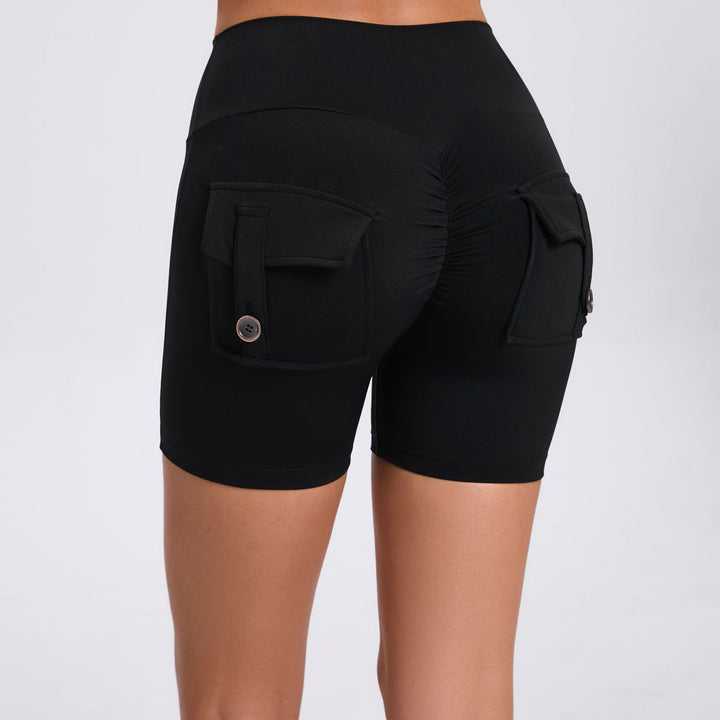 Cargo Biker High Waist Tight Shorts