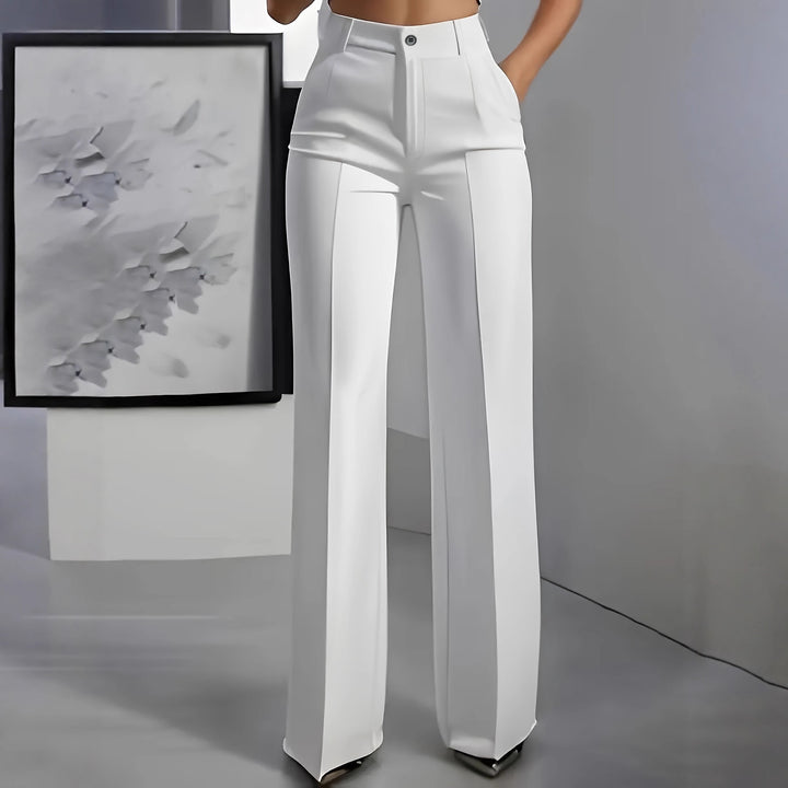 Women’s High-Waisted Wide-Leg Tailored Work Trousers