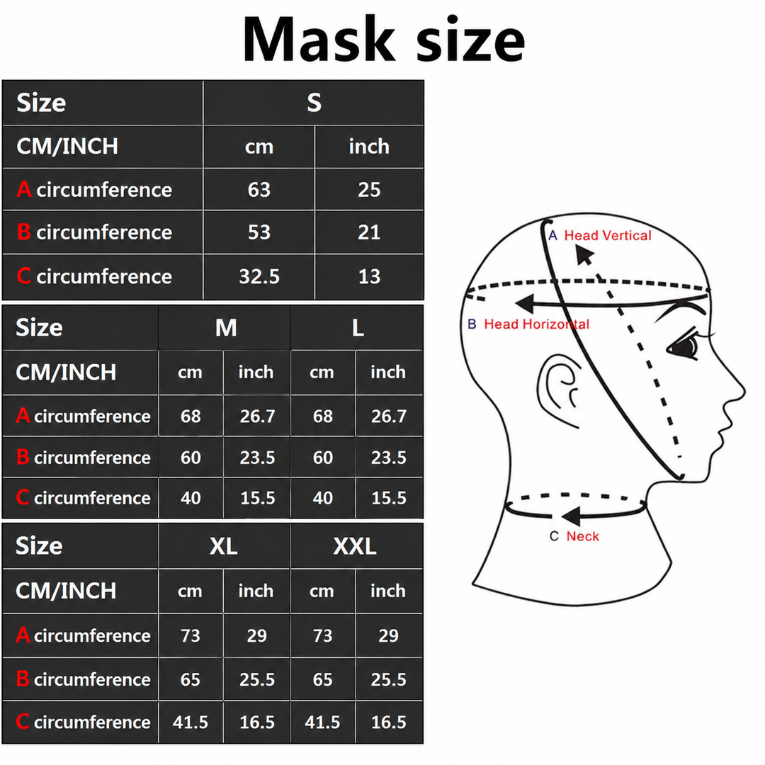 Glossy Black Faux Leather  Hood Mask